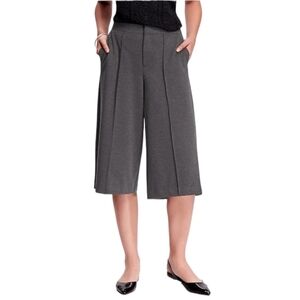 Old Navy Gaucho Ultra Wide Leg Cropped High Rise Pants Size 2